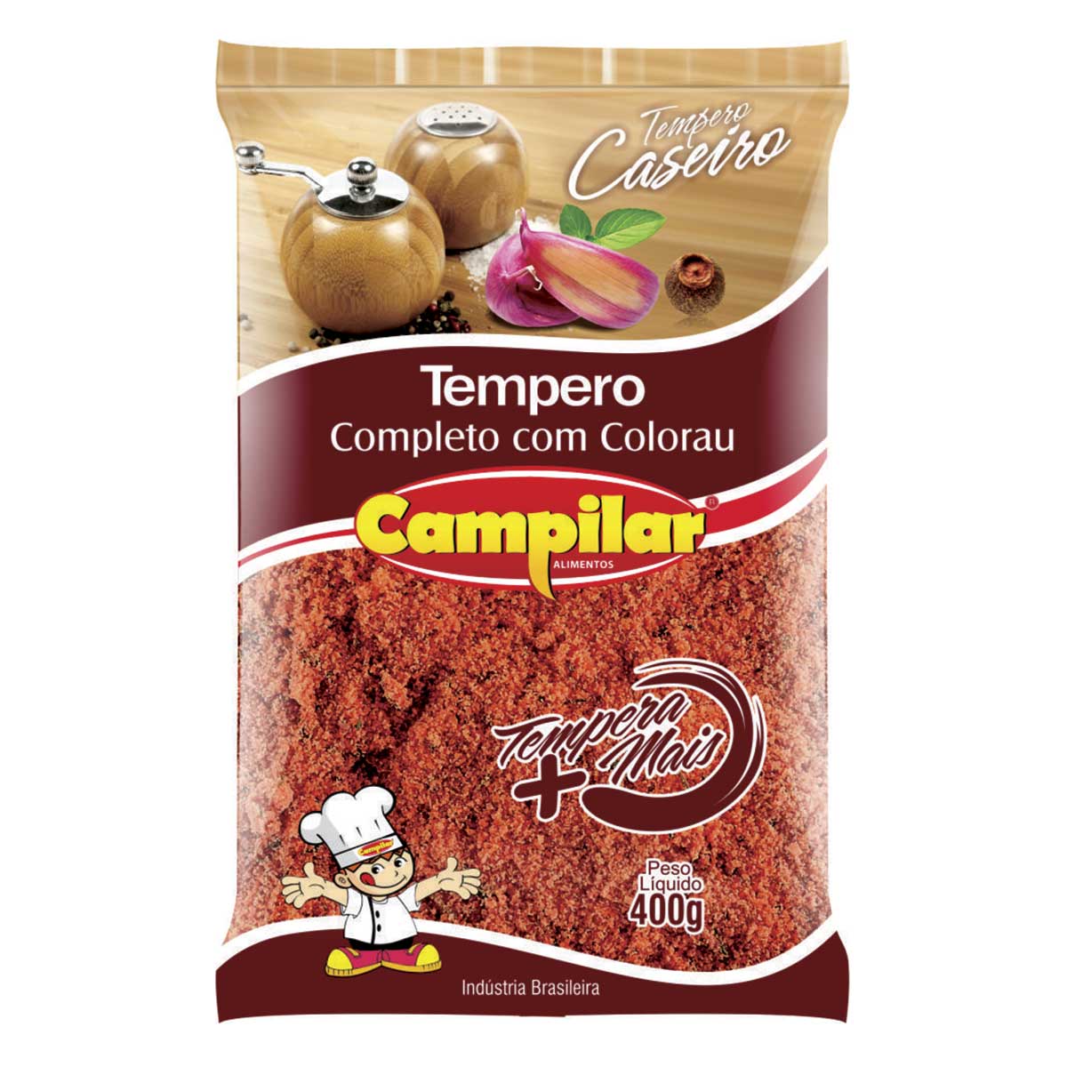 Tempero Completo com Colorau Campilar 400 g