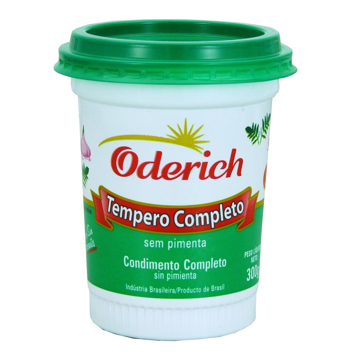 Tempero Completo sem Pimenta Oderich Pote 300 g