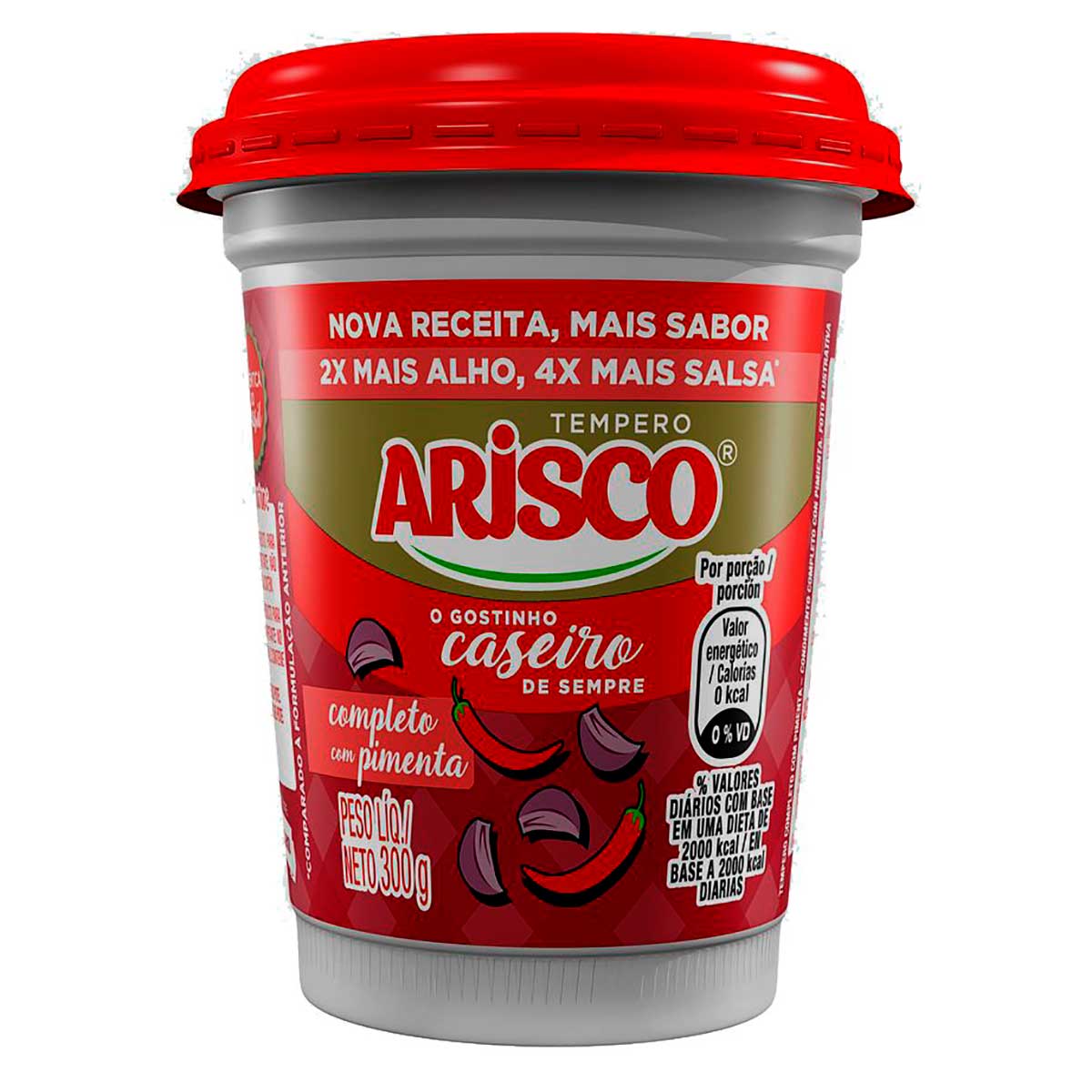 Tempero Completo Tradicional com Pimenta Arisco 300g