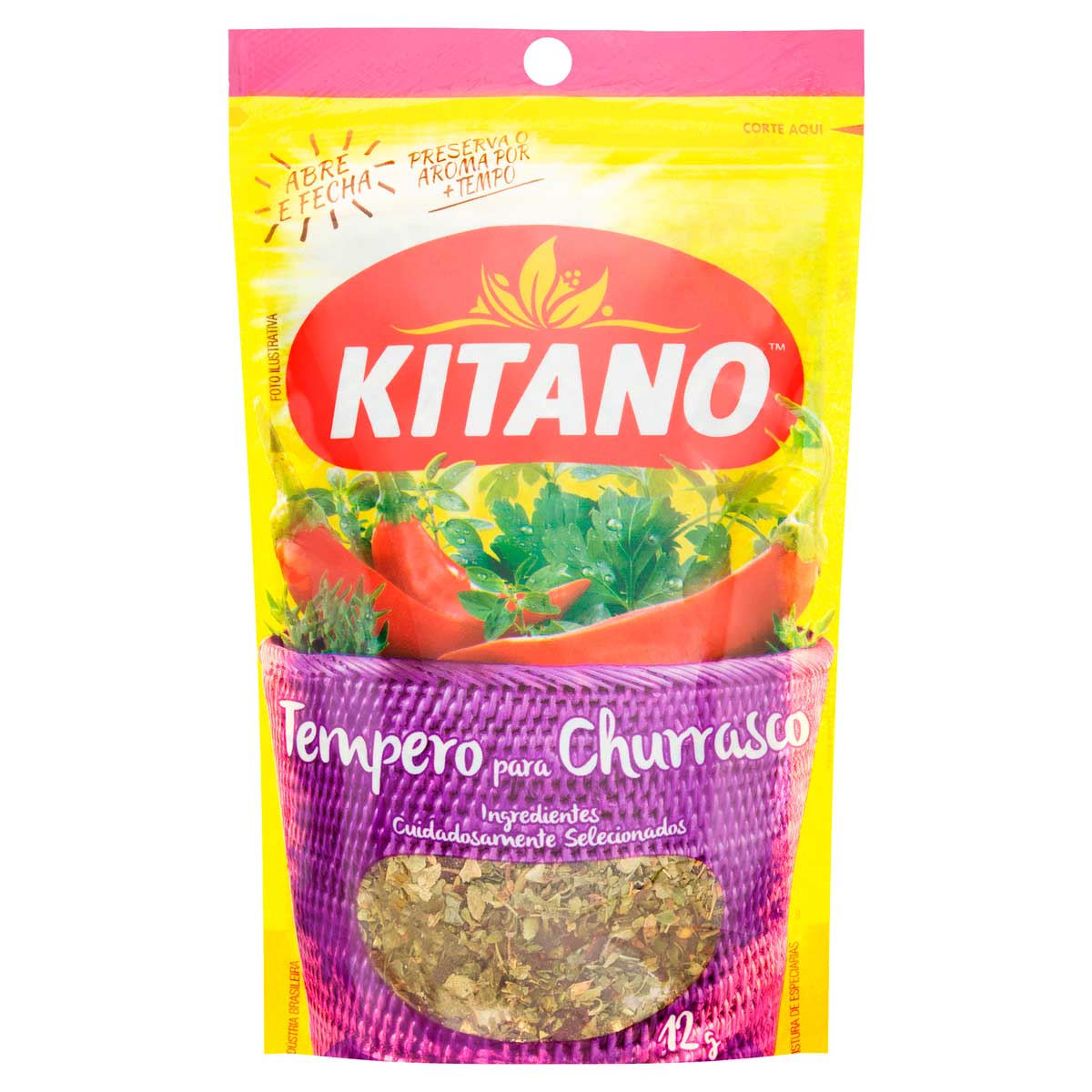 Tempero de Ervas para Churrasco Kitano 12g