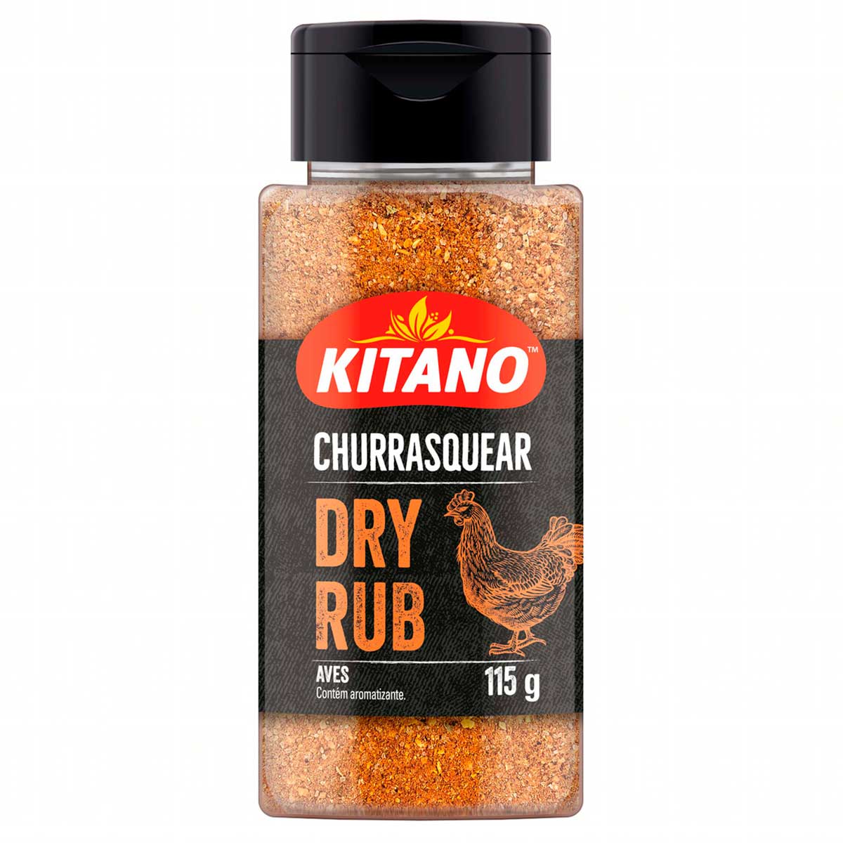 Tempero Dry Rub para Aves Kitano Churrasquear 115g