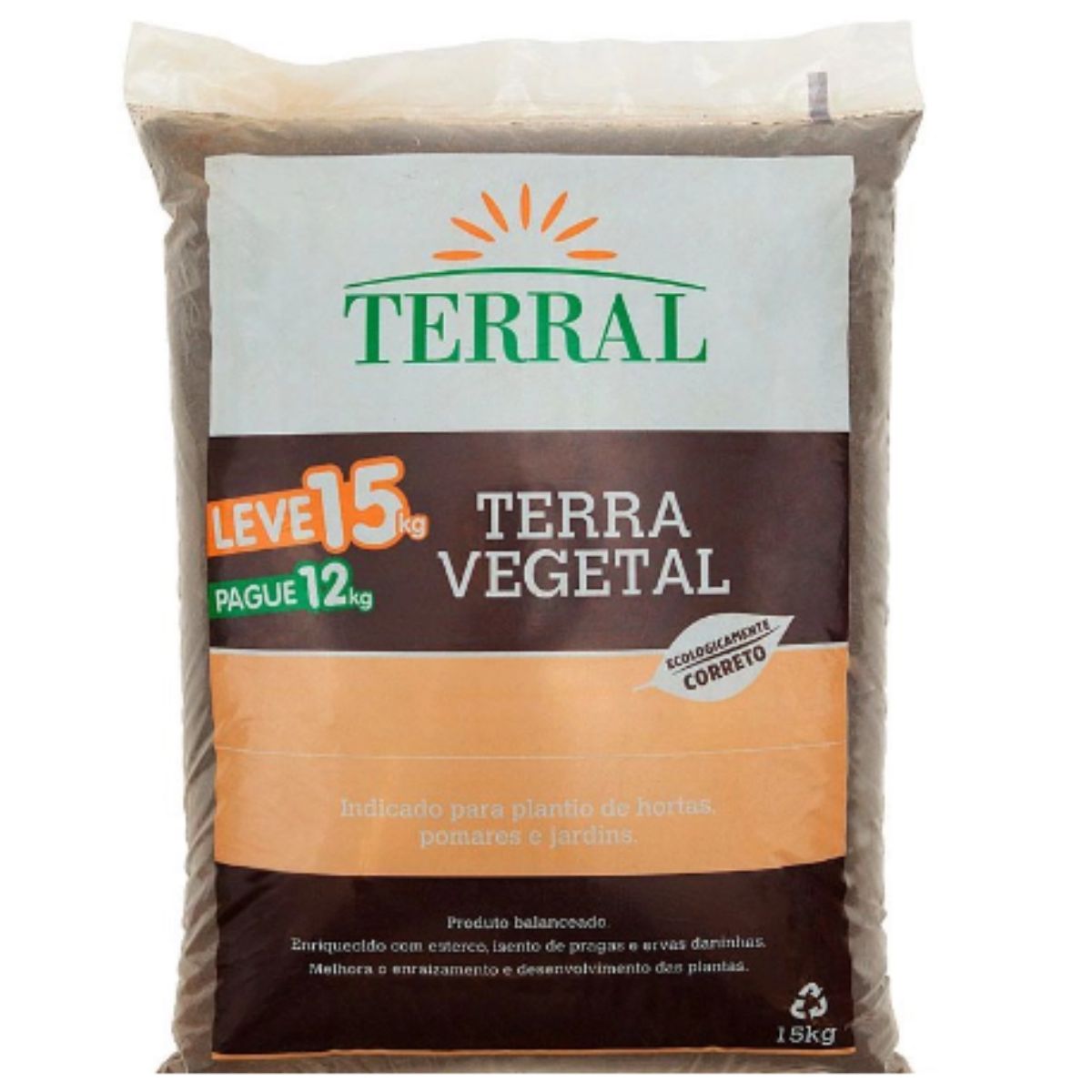 Terra Vegetal Terral 15kg