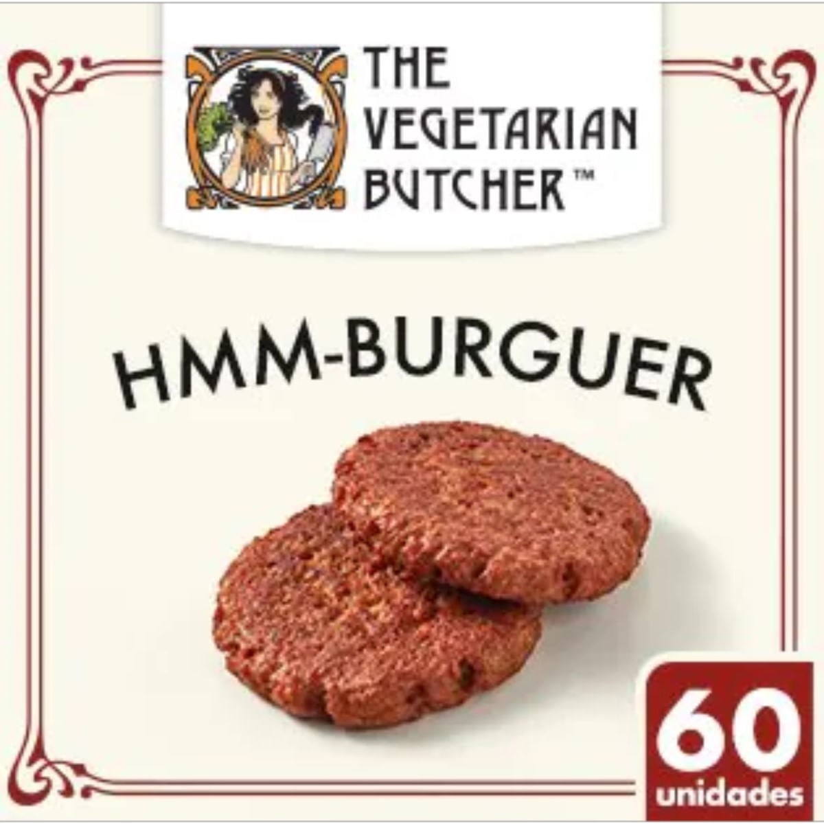 Hambúrguer Vegetal The Vegetarian Butcher 60 Unidades