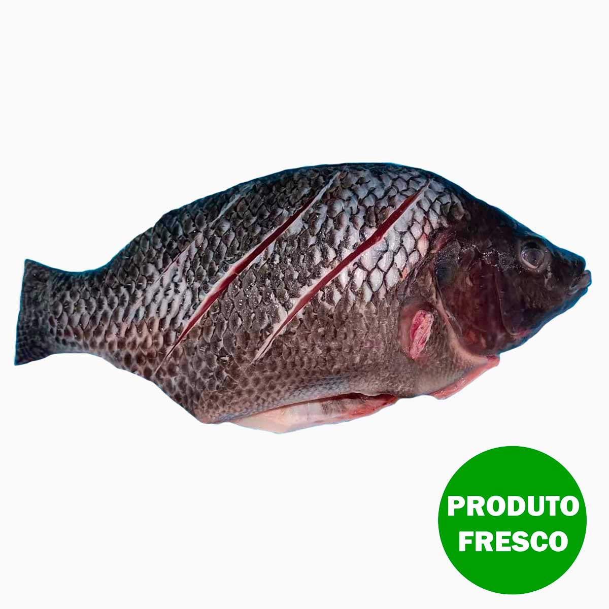 Tilápia Fresca Inteira Limpa Carrefour Aprox. 800g