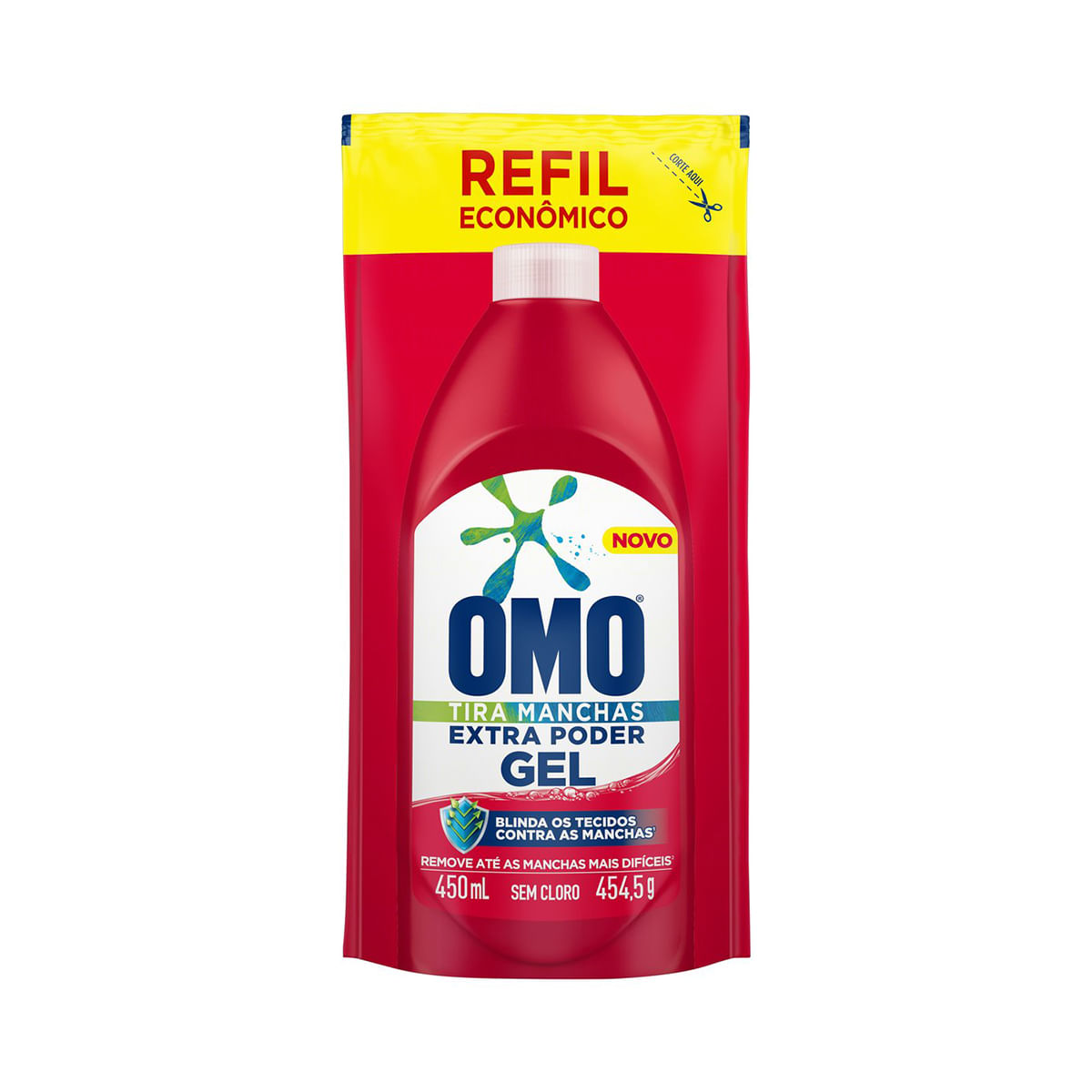 Tira-Manchas Líquido para Roupas Coloridas Omo 450ml