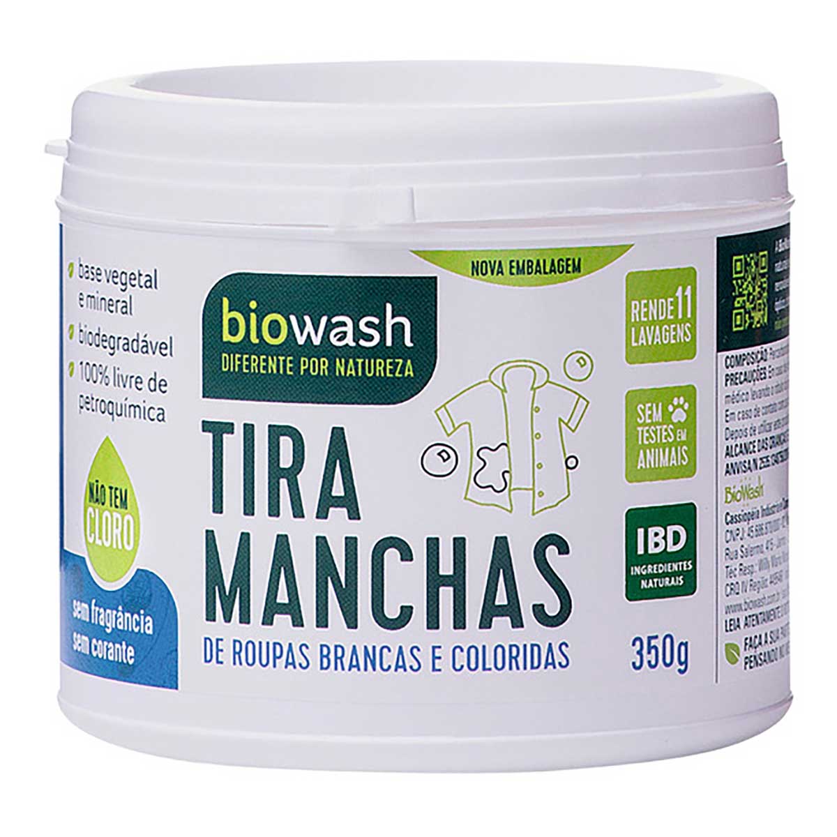 Tira Manchas em Pó Biowash 350 g