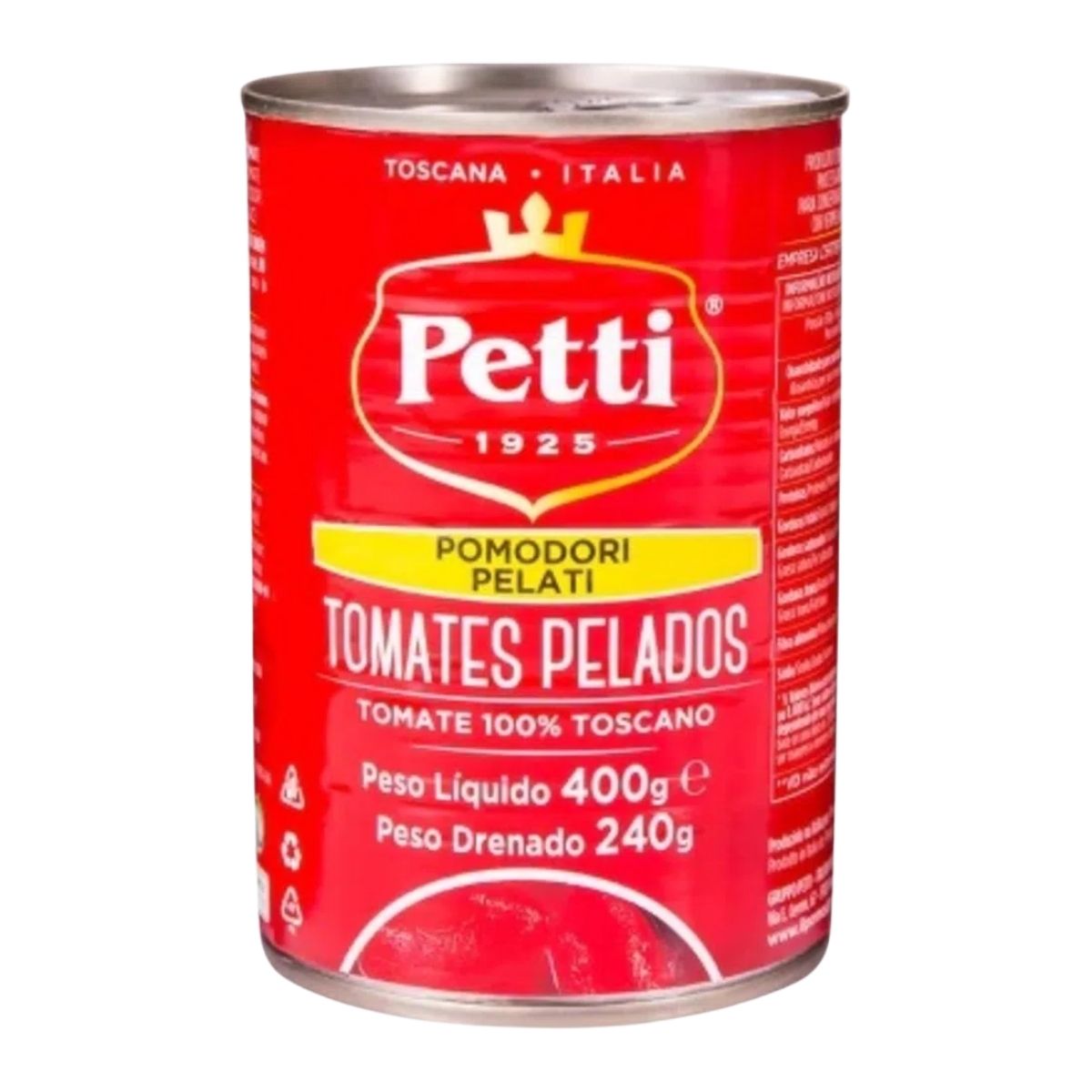 Tomate Pelado Italiano Petti Lata 400 g