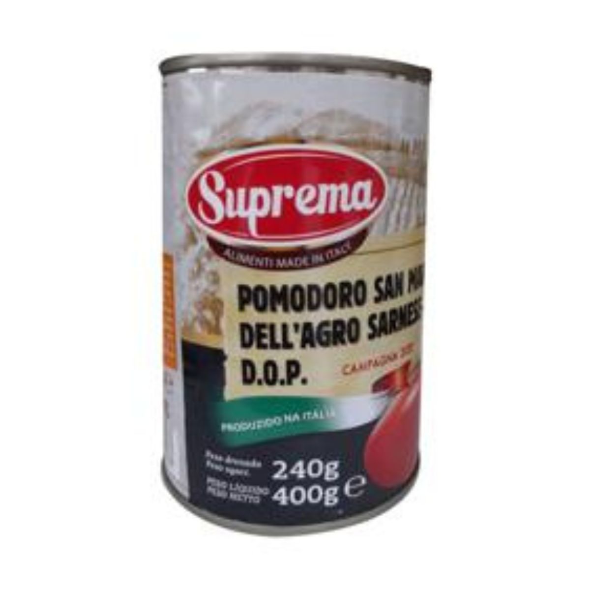 Tomate Pelado Italiano Suprema 400 g