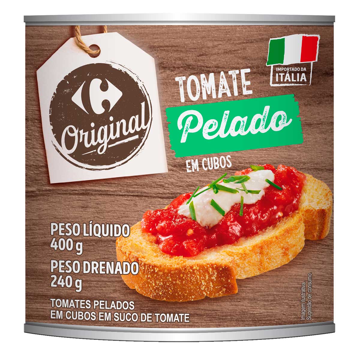 Tomate Picado Carrefour Original 400g