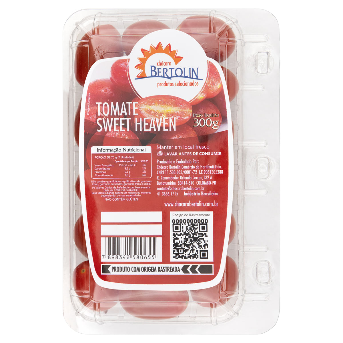 Tomate Sweet Heaven Bertolin Bandeja 300 g