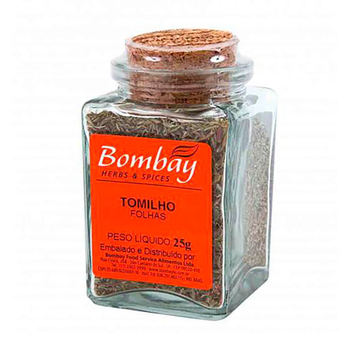 Tomilho Folha Bombay 25 g