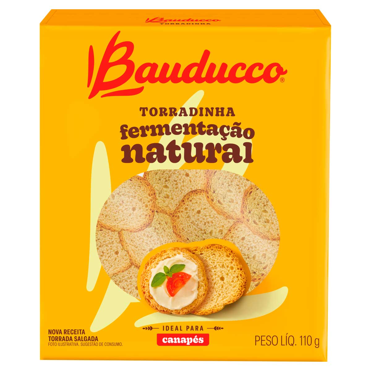 Torrada Salgada Bauducco 110g