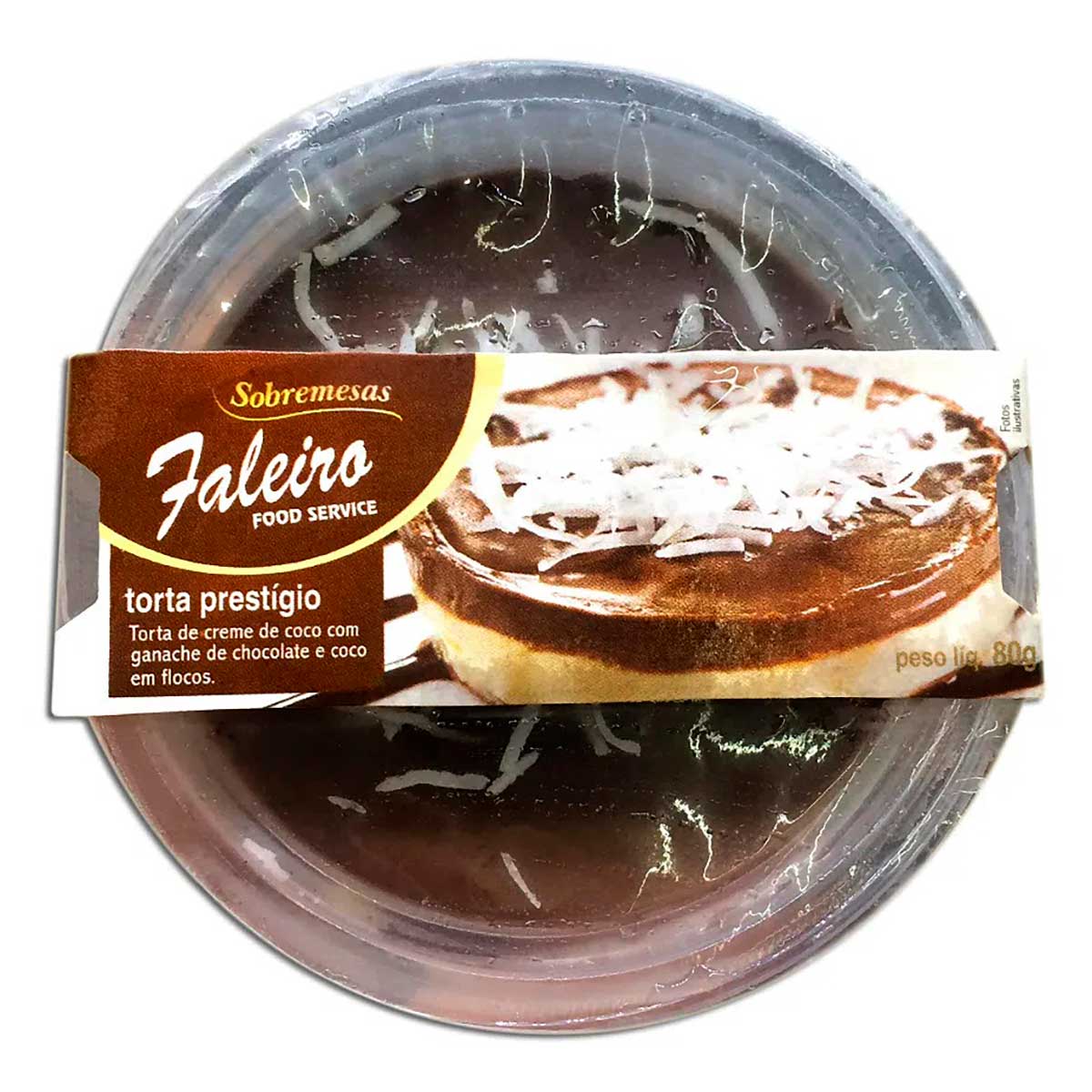 Torta Prestígio Faleiro 80 g