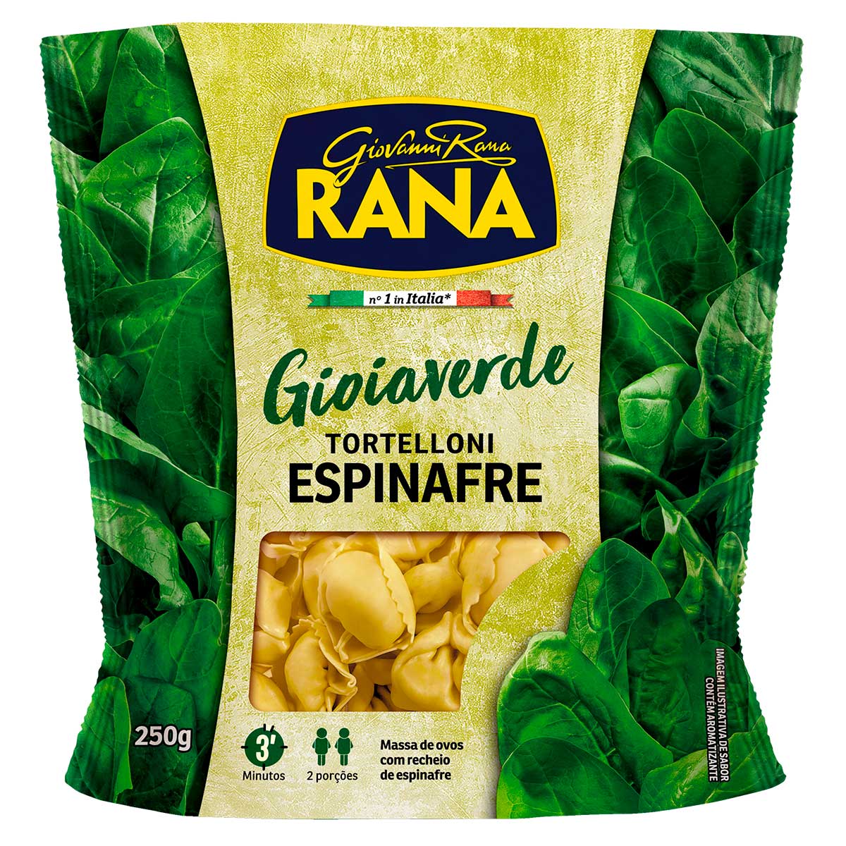 Tortelloni Espinafre Rana 250 g