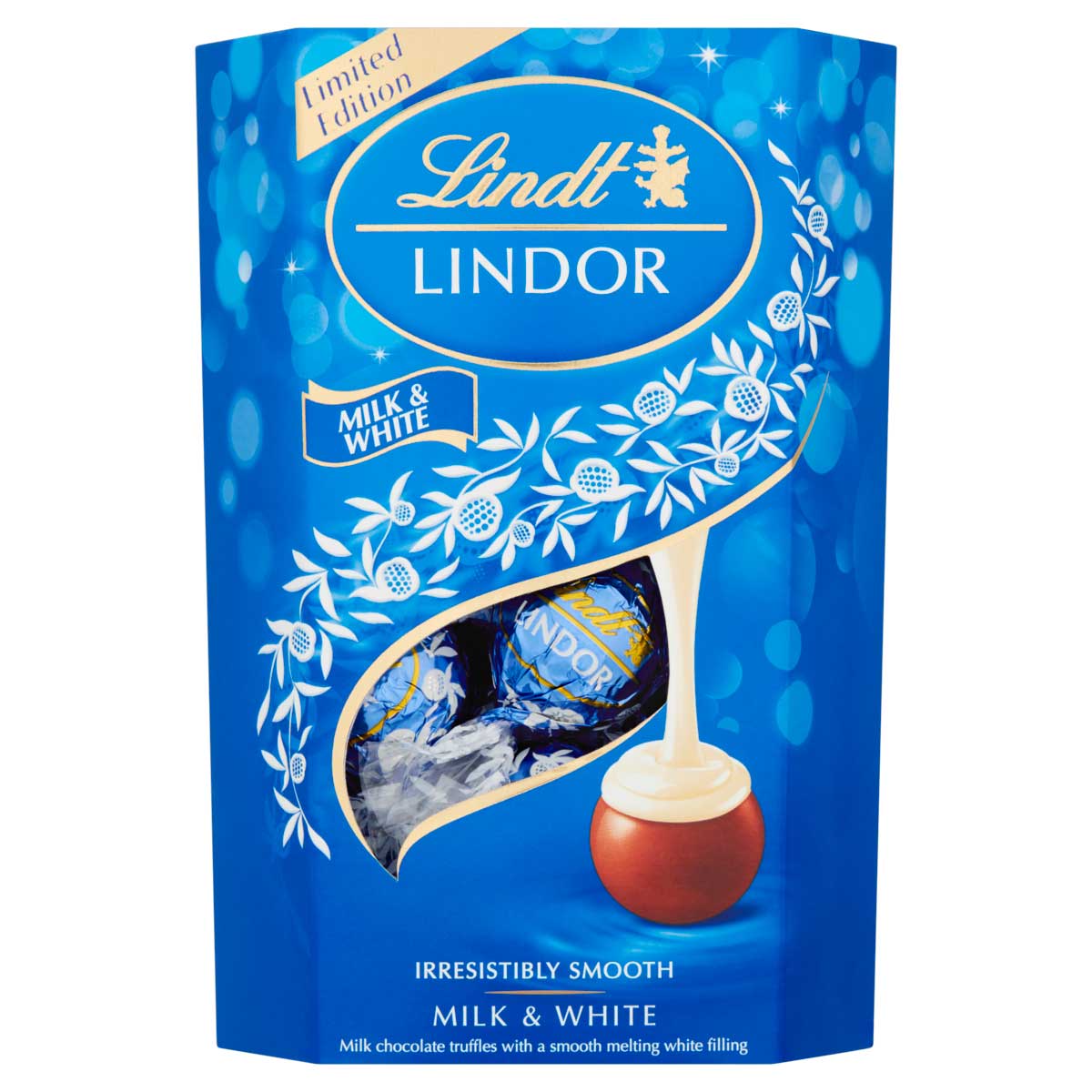 Trufa de Chocolate Branco e ao Leite Lindt Lindor 200g