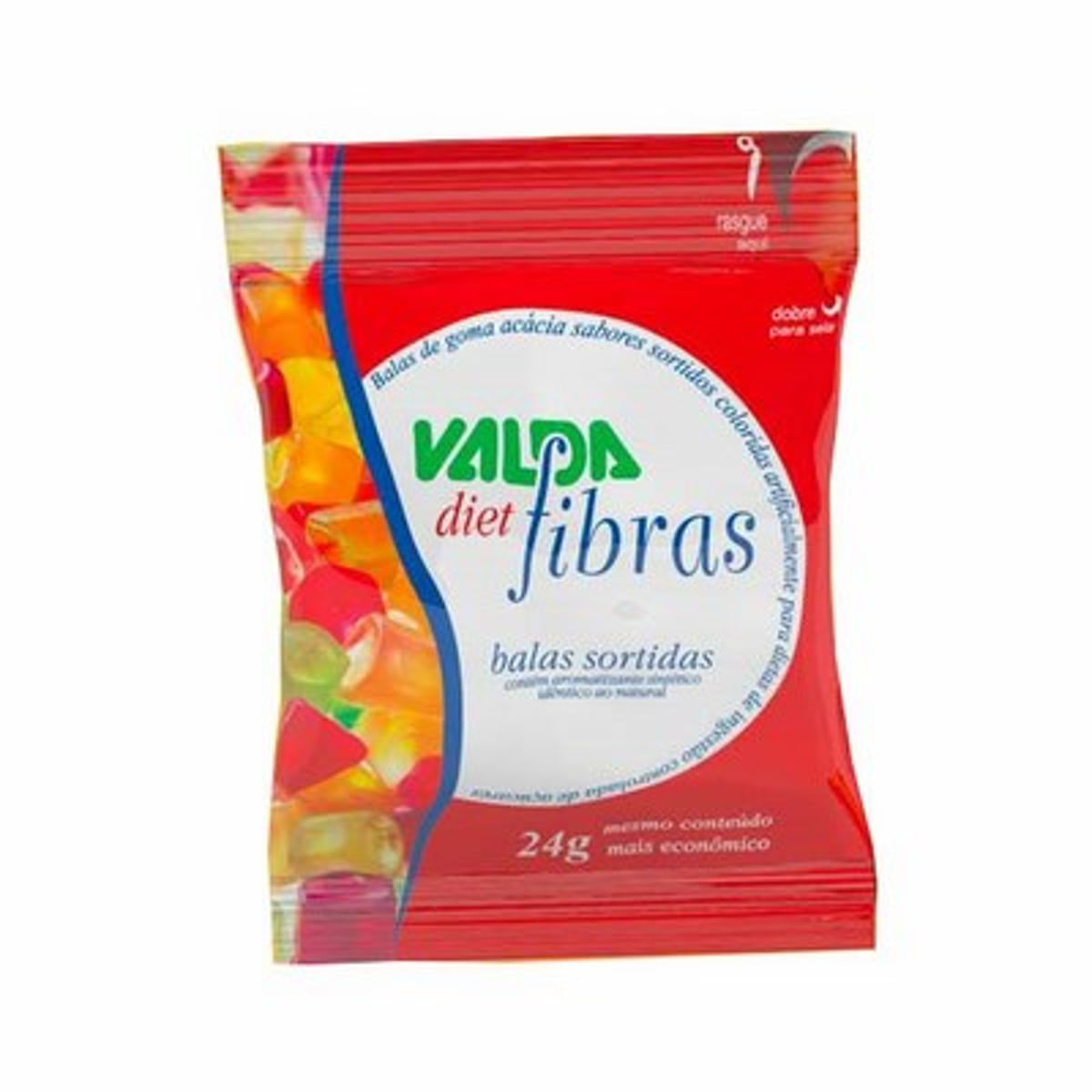 Pastilhas Diet com Fibras Valda 24 g