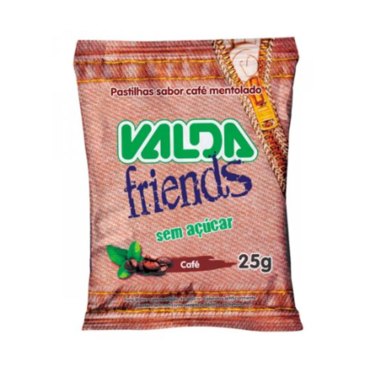 Pastilhas Valda Friends Café sem Açúcar com 25 g