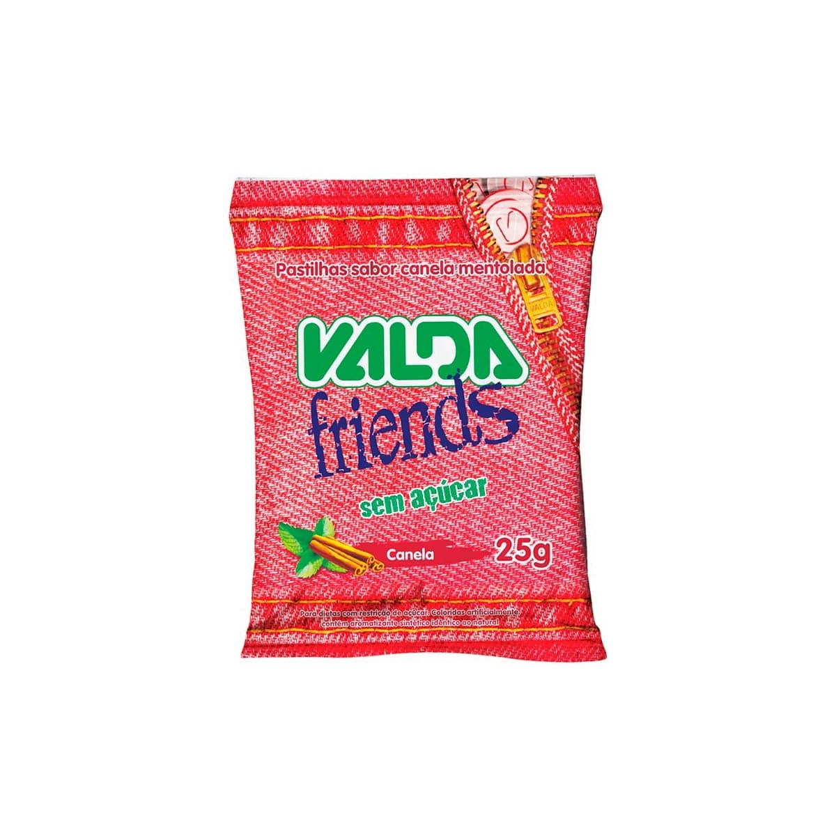 Pastilha Canela Friends Valda 25gr