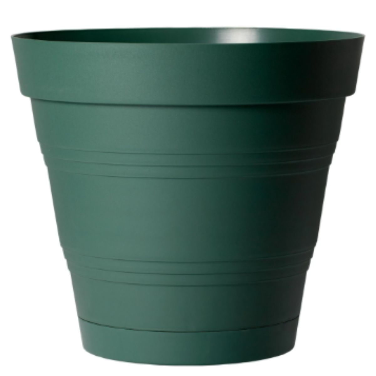 Vaso Acoplado em Plástico 30x27cm West Garden Verde