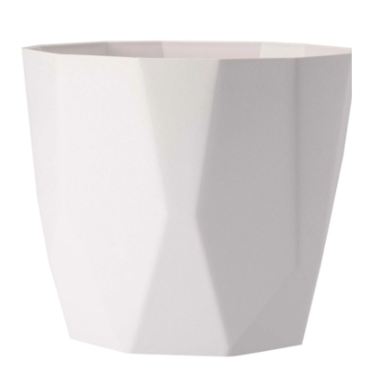 Vaso Cachepot Capri 16x15M West Garden Branco