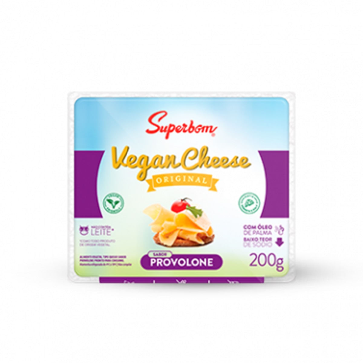 Vegan Chees Provolone Gourmet Superbom 200 g