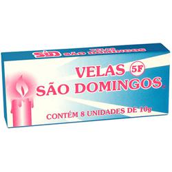 Vela São Domingos Fina nº 5 com 8 Unidades