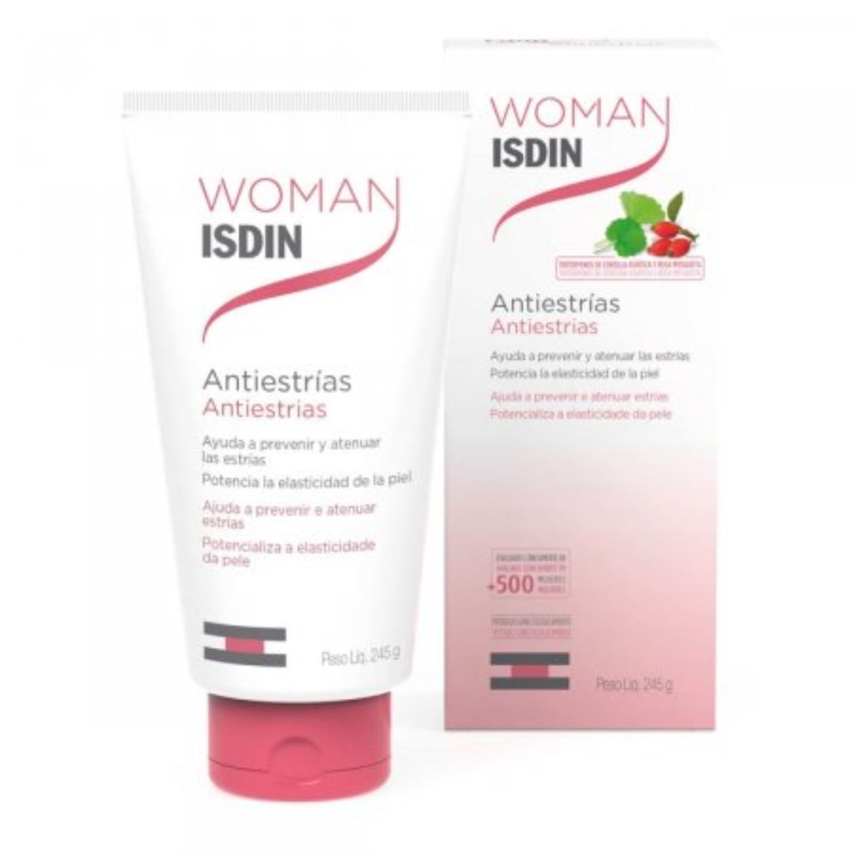 Creme Antiestrias Isdin Woman Hidratante Com 250ml