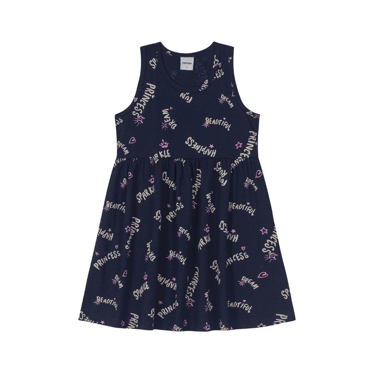 Vestido Infantil  3129202 Rovitex PP Azul