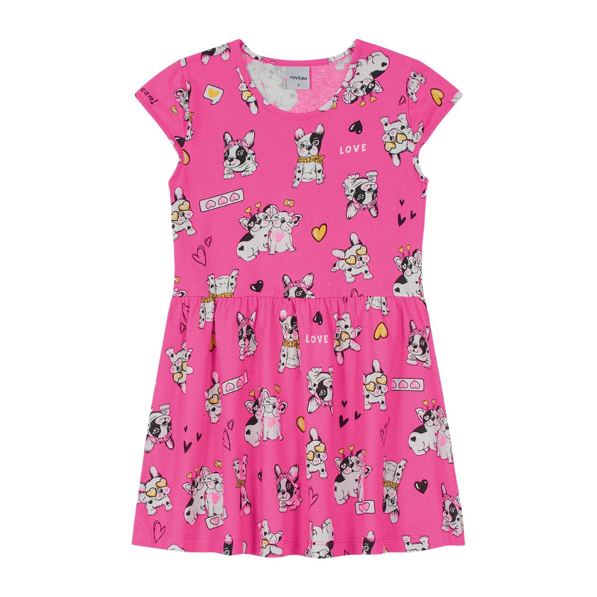 Vestido Infantil  3129242 Rovitex PP Rosa