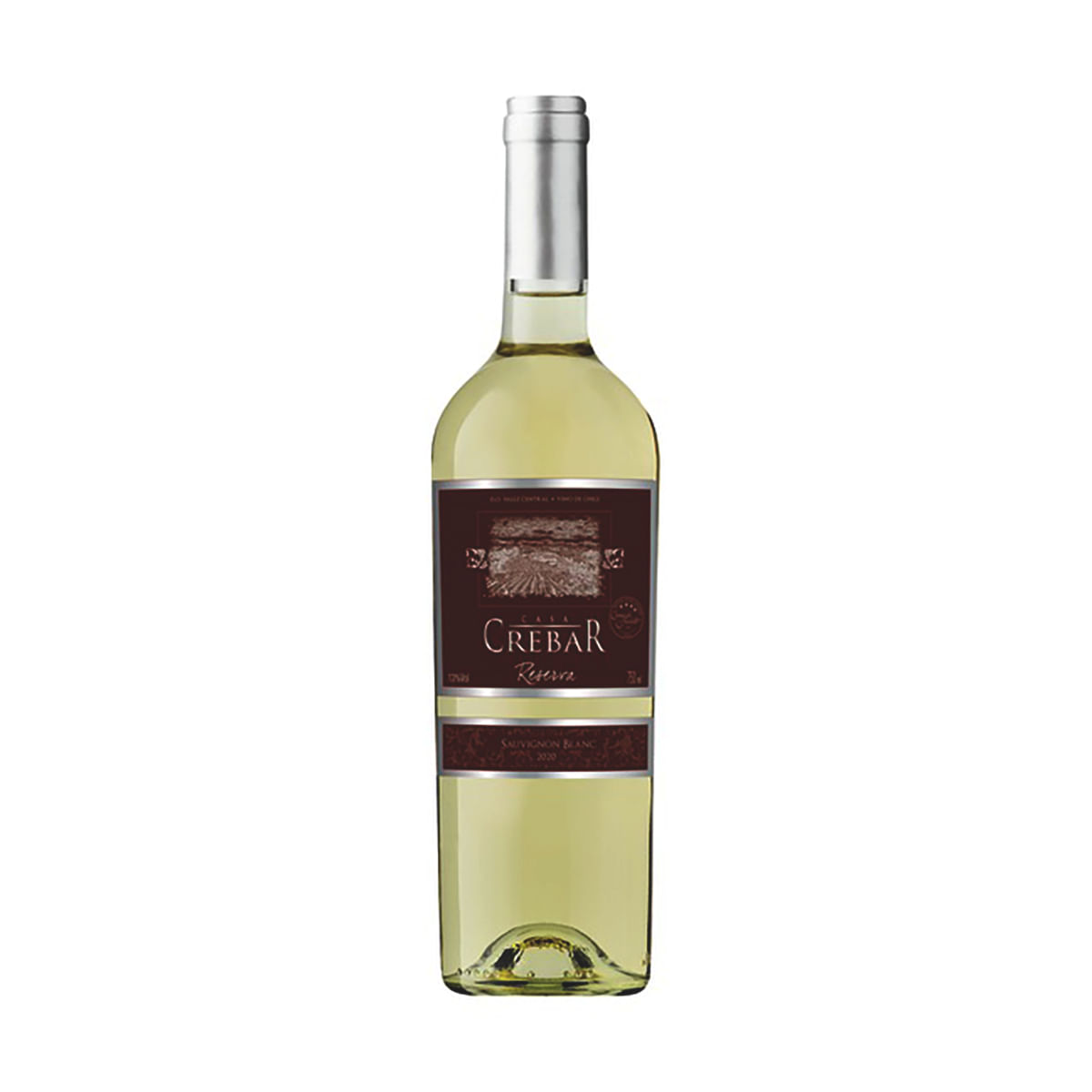 Vinho Branco Seco Chileno Casa Crebar Sauvignon Blanc Reserva 750 ml