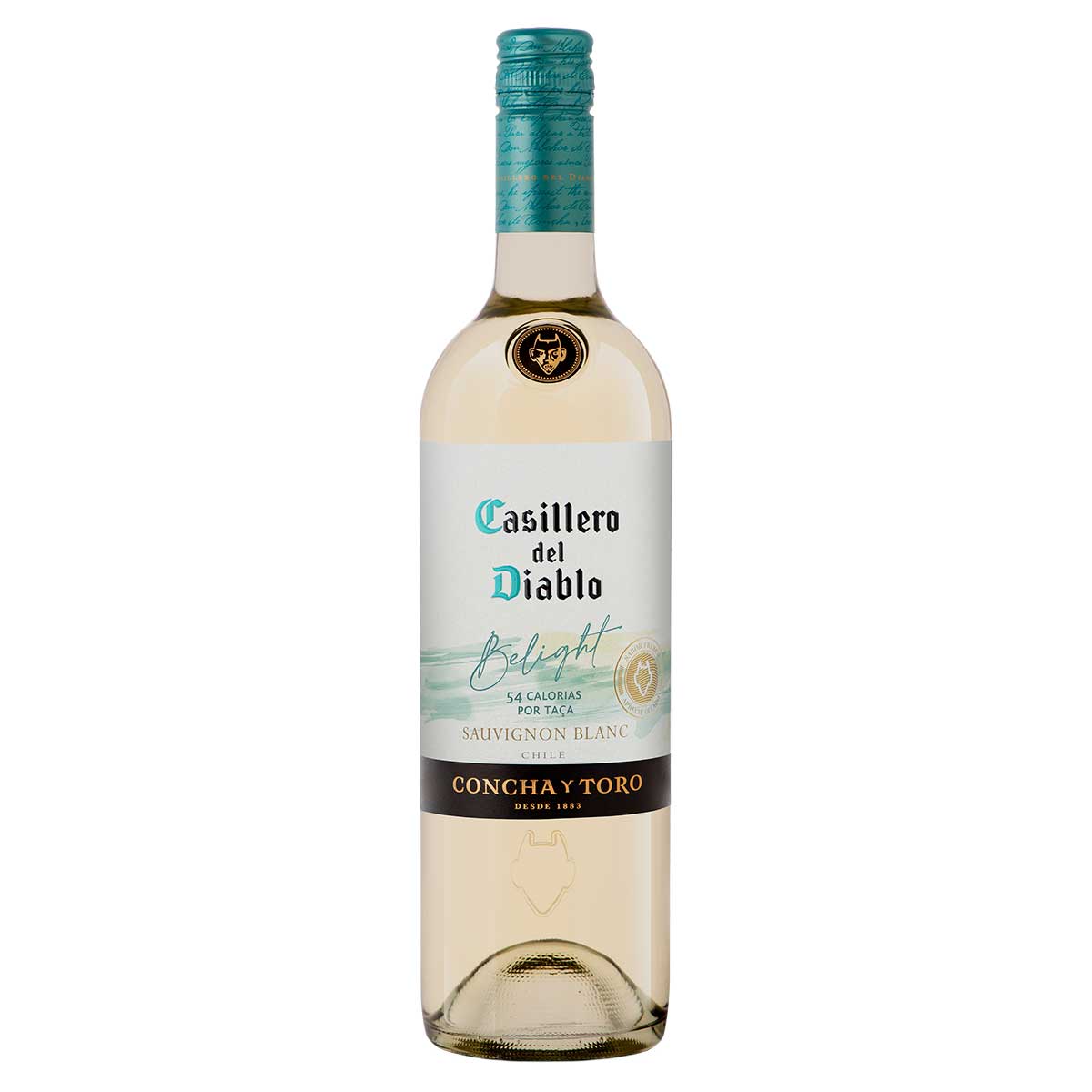 Vinho Branco Meio Seco Casillero del Diablo Belight Sauvignon Blanc Garrafa 750ml