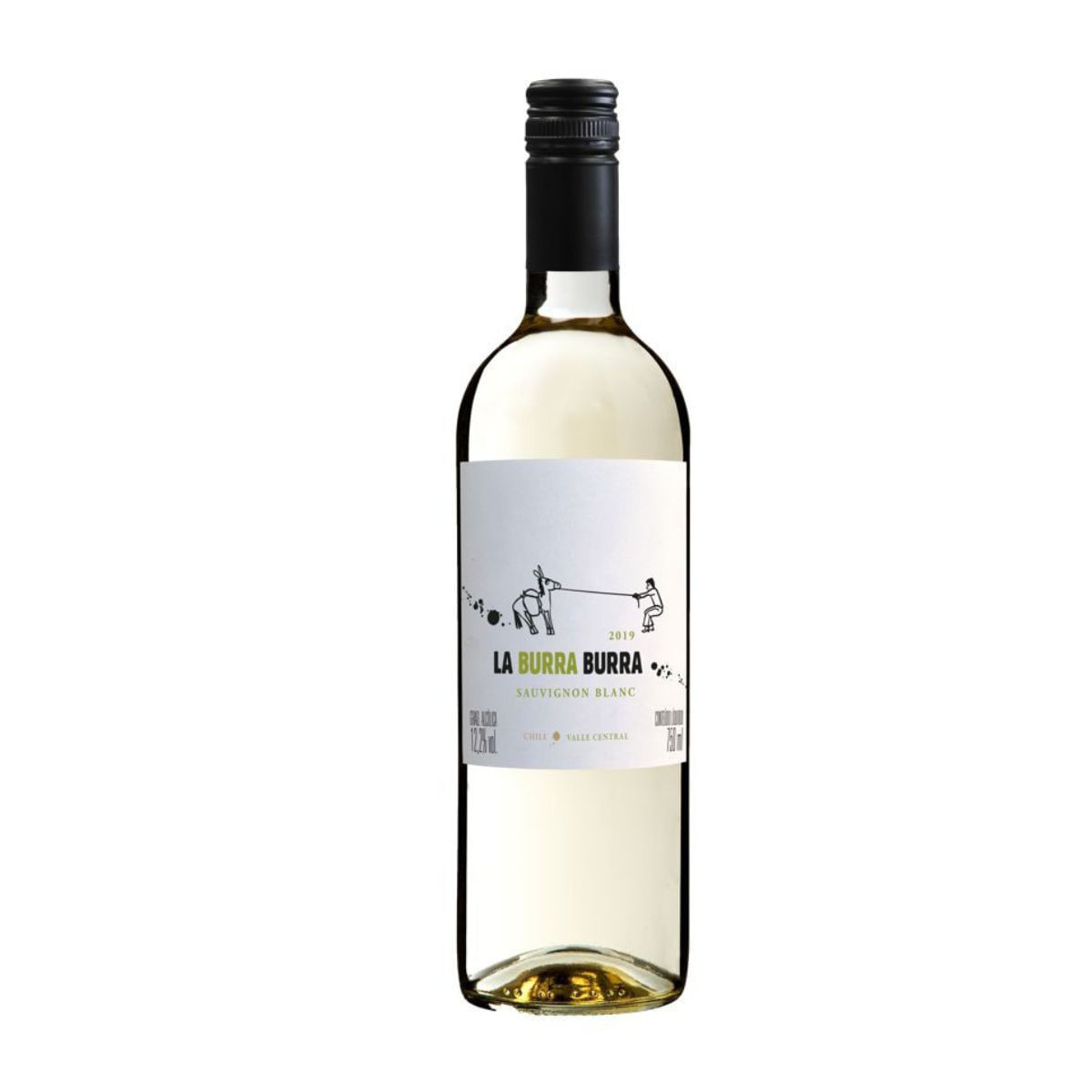 Vinho Branco Chileno Sauvignon Blanc La Burra Burra 750 ml