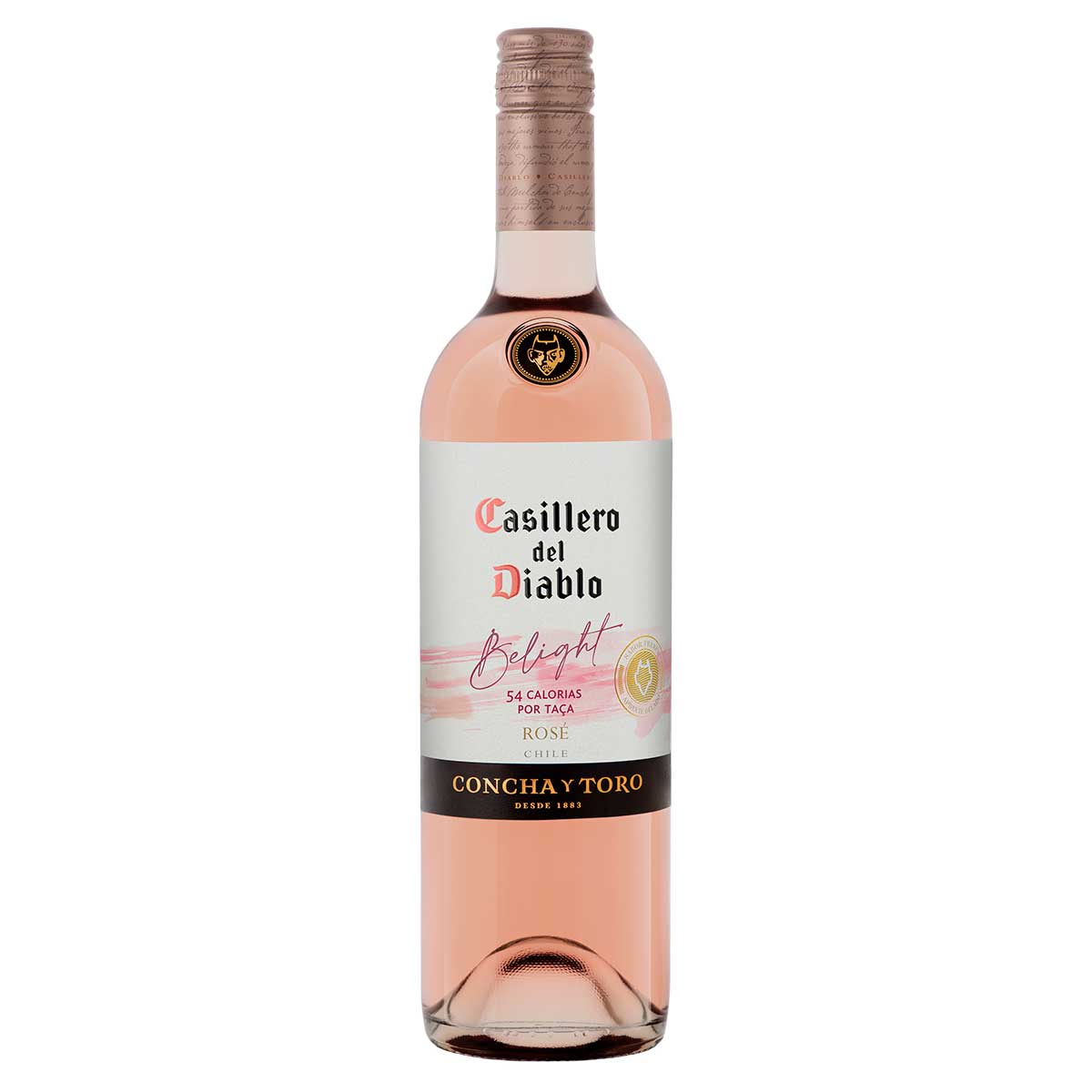 Vinho Rosé Meio Seco Casillero del Diablo Belight Garrafa 750ml