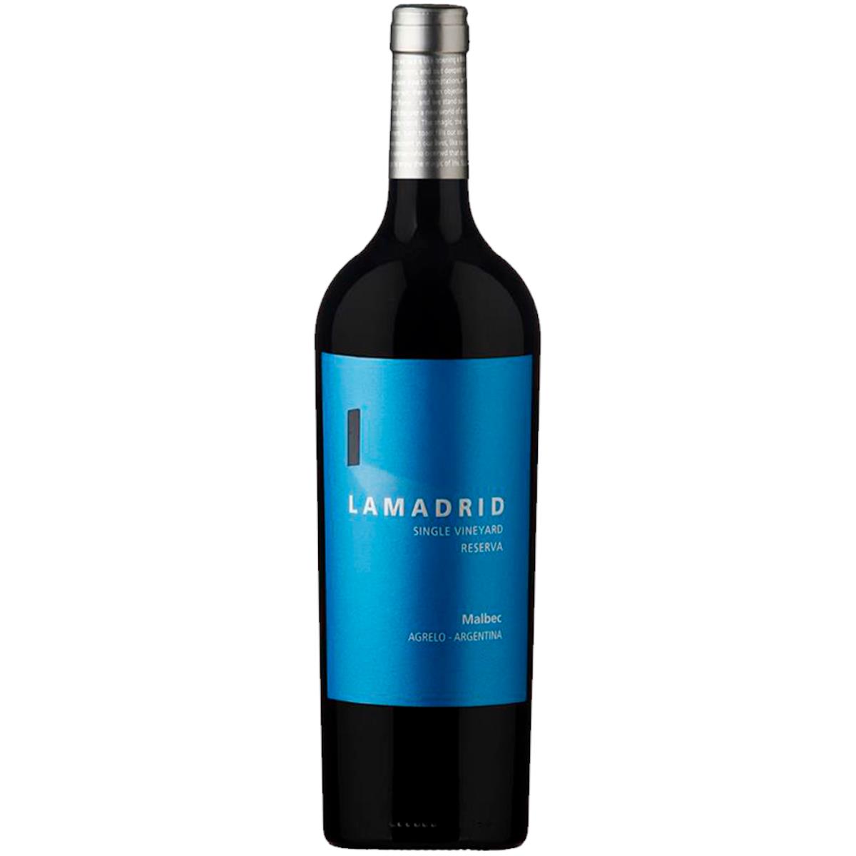 Vinho Tinto Argentino La Madrid Malbec Reserva 70 ml