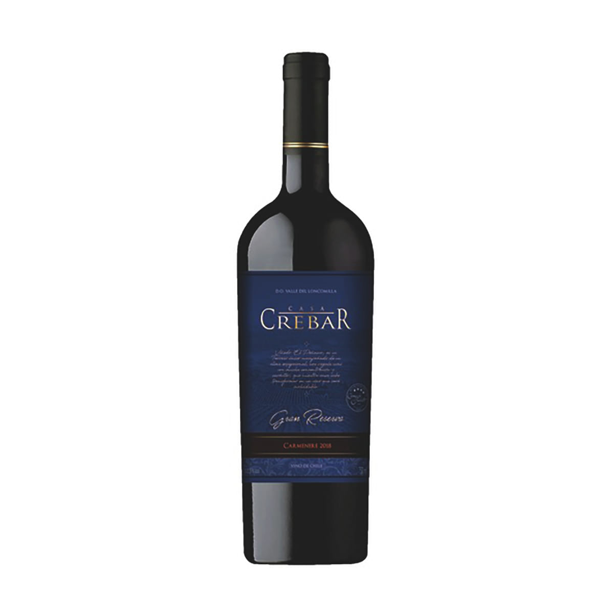 Vinho Tinto Seco Chileno Casa Crebar Carménère 750 ml