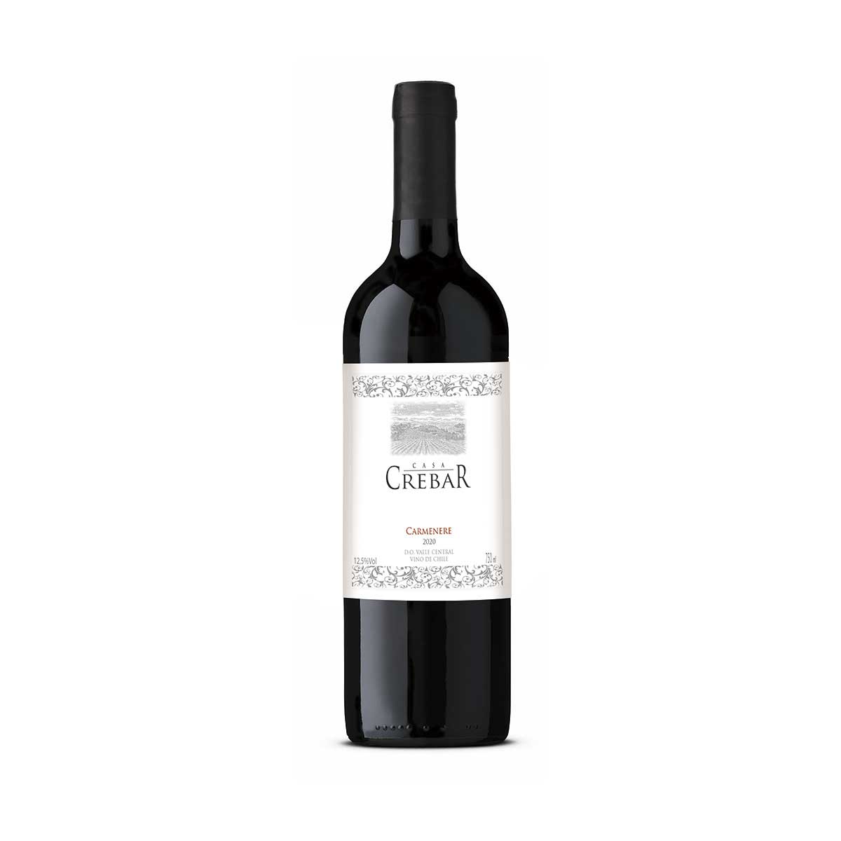 Vinho Tinto Meio Seco Chileno Casa Crebar Carménère 750 ml