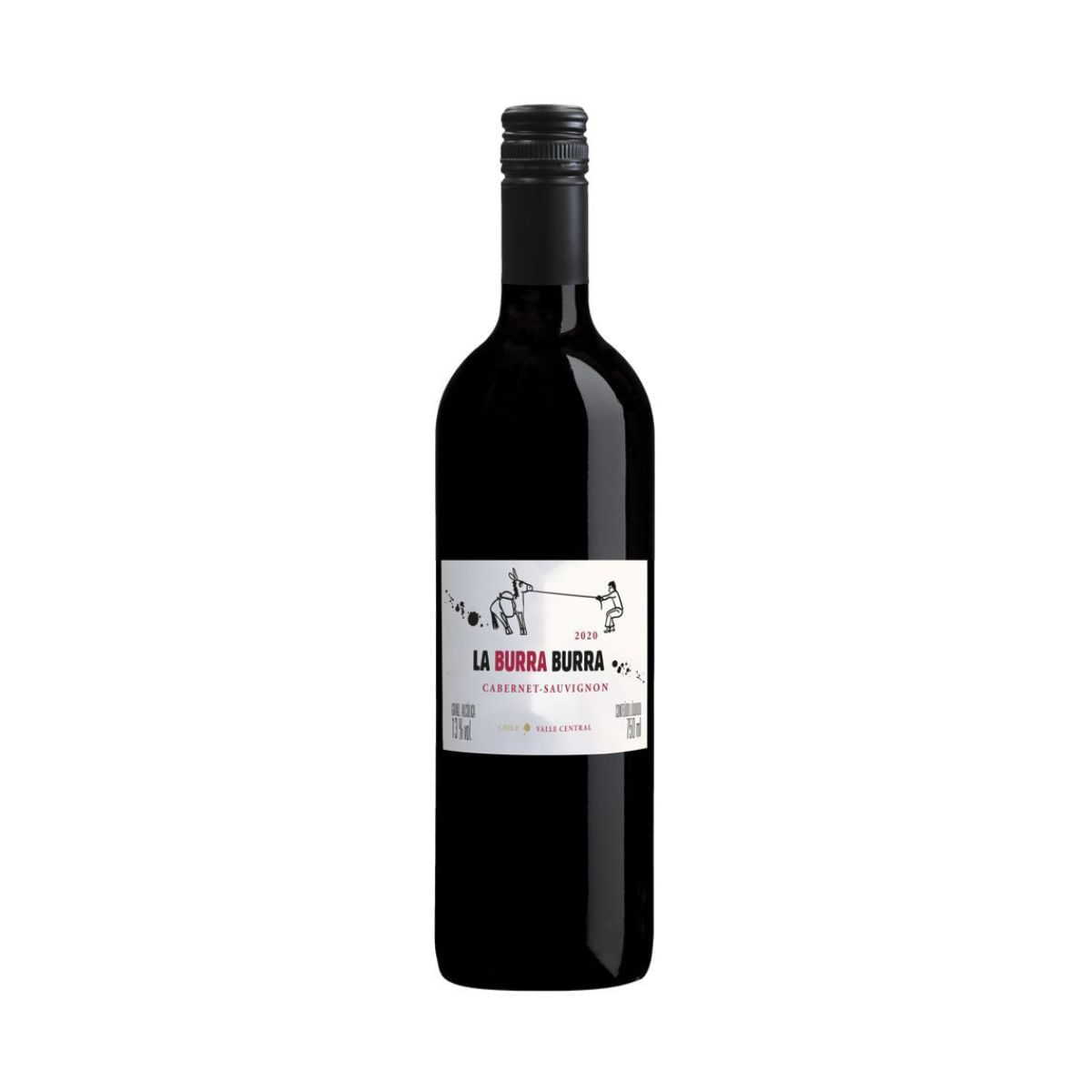 Vinho Tinto Chileno Cabernet Sauvignon La Burra Burra 750 ml