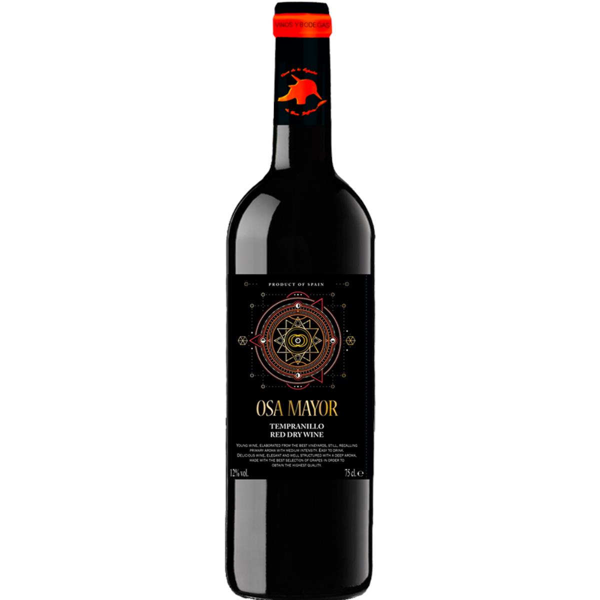 Vinho Tinto Espanhol Osa Mayor Tempranillo 750 ml