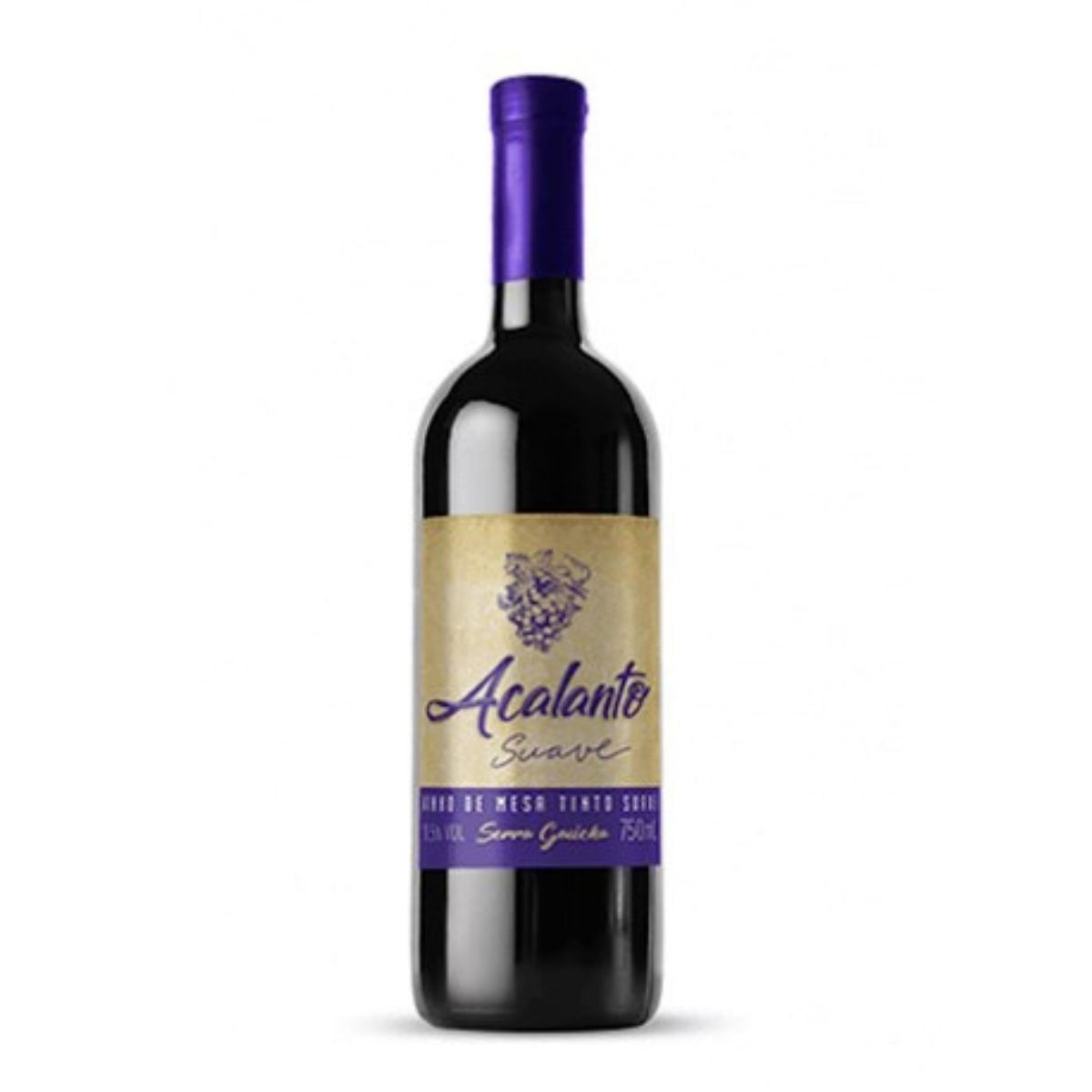 Vinho Tinto Suave Acalanto Vidro 750 ml