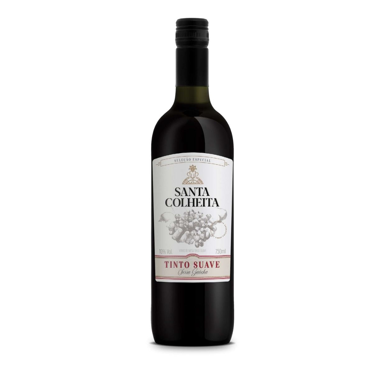 Vinho Tinto Suave Santa Colheita 750 ml