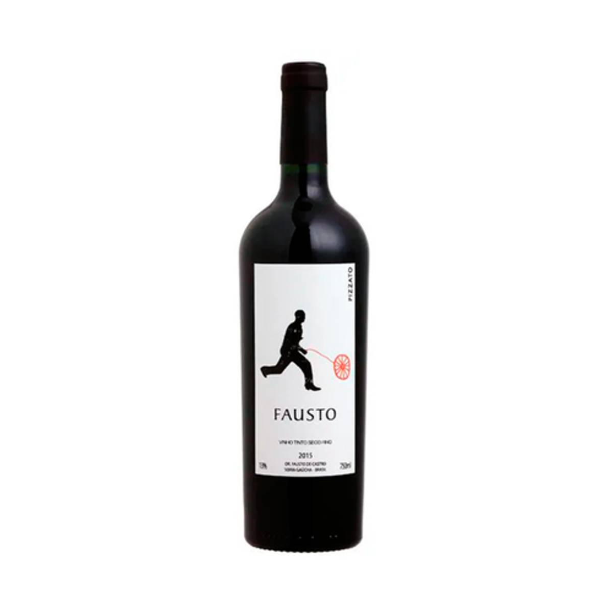 Vinho Nacional Fausto Tannat Tinto 750 ml