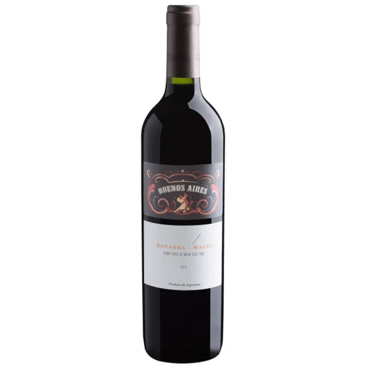 Vinho Argentino Buenos Aires Varietal Bonarda 750 ml