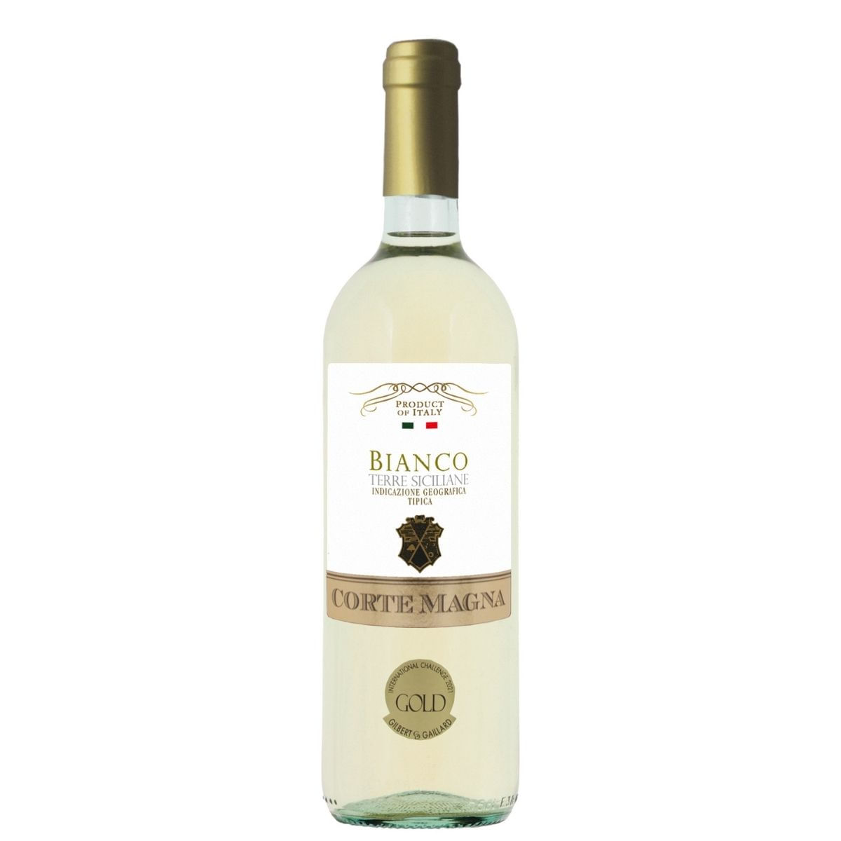 Vinho Branco Italiano Corte Magna Terre Siciliane 750 ml