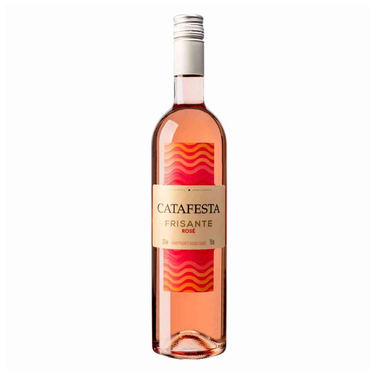 Vinho Frisante Rosado Suave Catafesta 750 ml