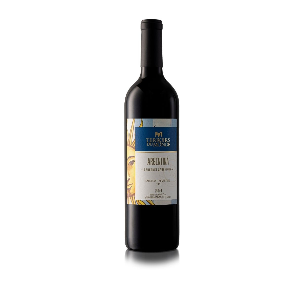 Vinho Tinto Argentino Terroir Du Monde Cabernet Sauvignon 750 ml