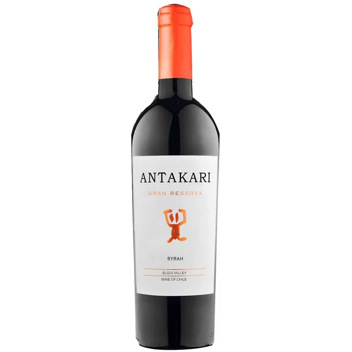 Vinho Tinto Chileno Antakari Gran Reserva Syrah 750 ml