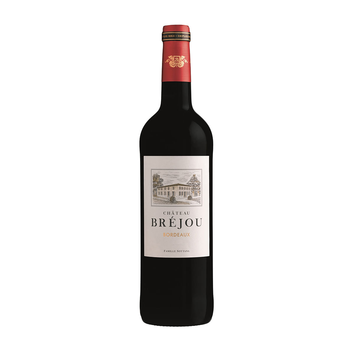 Vinho Tinto Seco Château Bréjou 2018 750 ml