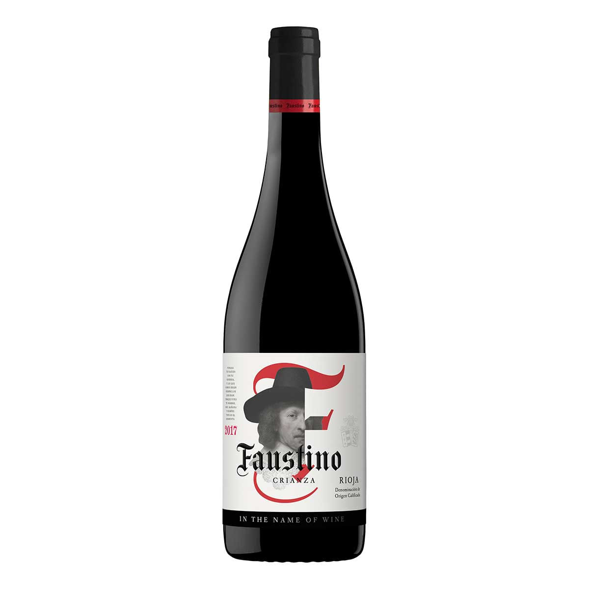 Vinho Tinto Seco Espanhol Faustino Crianza In The Name of Wine Itnow Tempranillo 750 ml