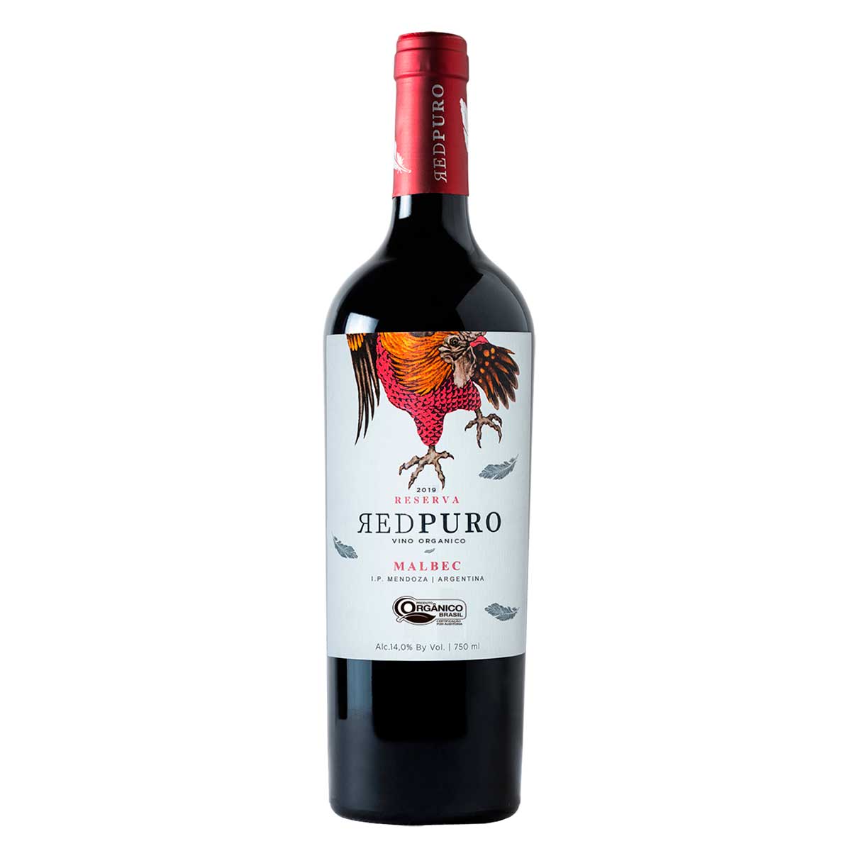 Vinho Tinto Seco Red Puro 2020 Malbec 750ml