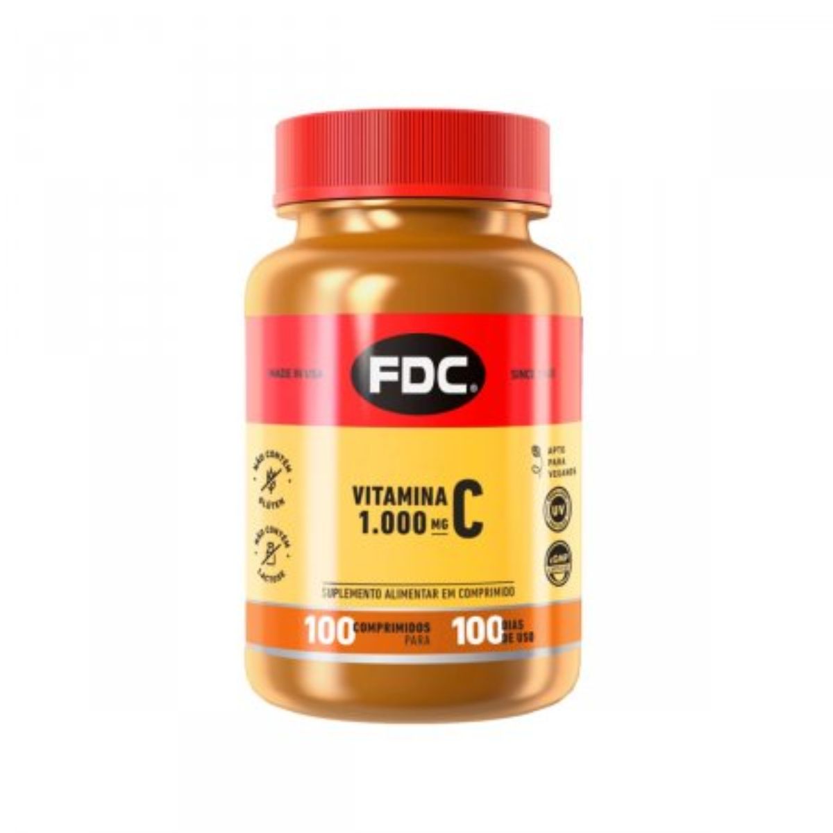 Vitamina C 1000mg FDC Com 100 Comprimidos